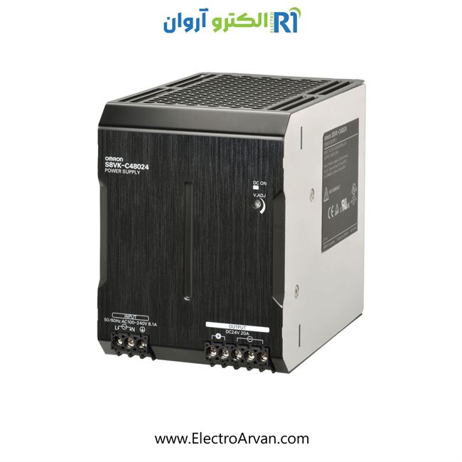 منبع تغذیه امرن 20 آمپر 24ولت - S8VK-C48024