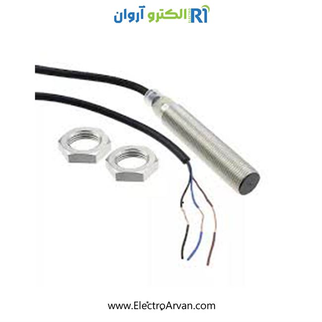 سنسور قطر 12 سیمدار بلند PNP -  E2B-M12LS04-WP-B1        