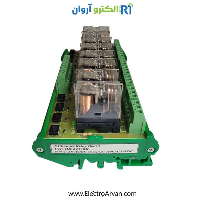 کارت رله امرن  8 کانال 16آمپر
