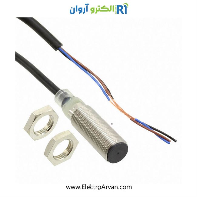 سنسور قطر 12 سیمدارNPN -  E2B-M12KS04-WP-C1       