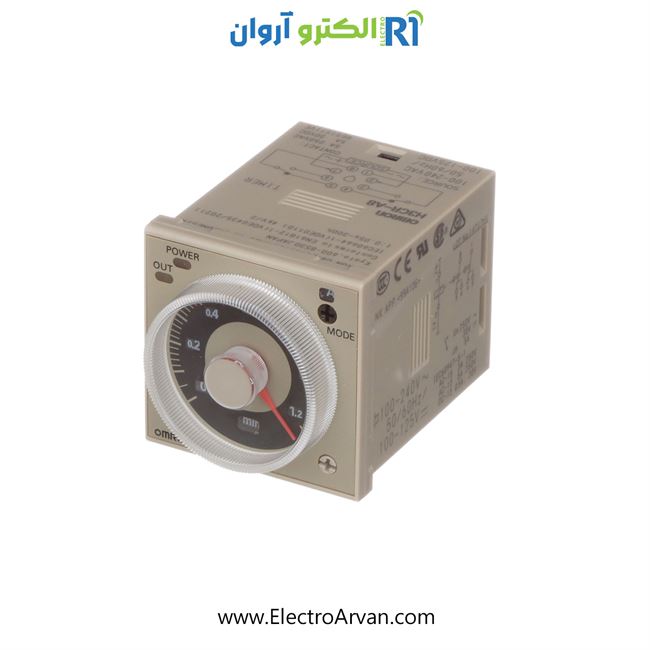 تایمر امرن مولتی رنج 8پایه-H3CR-A8 24V