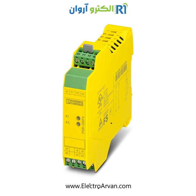 رله حفاظتی فونیکس کنتاکت   PSR-SCP- 24DC/ESP4/2X1/1X2  -  2981020