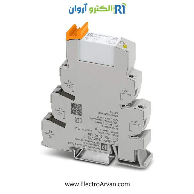 رله پی ال سی فونیکس تک کنتاکت PLC-RSC- 24DC/21HC
