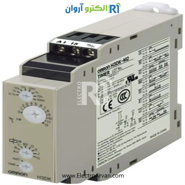 تایمر کتابی دو کنتاکت استارتی -  H3DK-M2