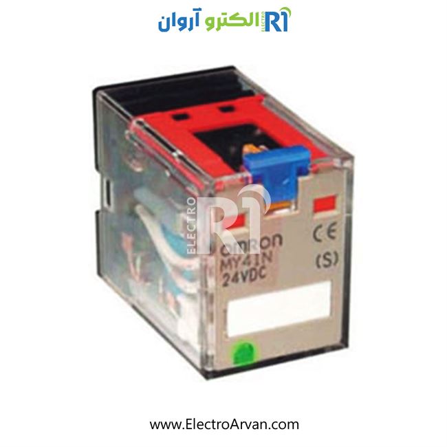 رله 4کنتاکت امرن  MY4IN 110AC                     