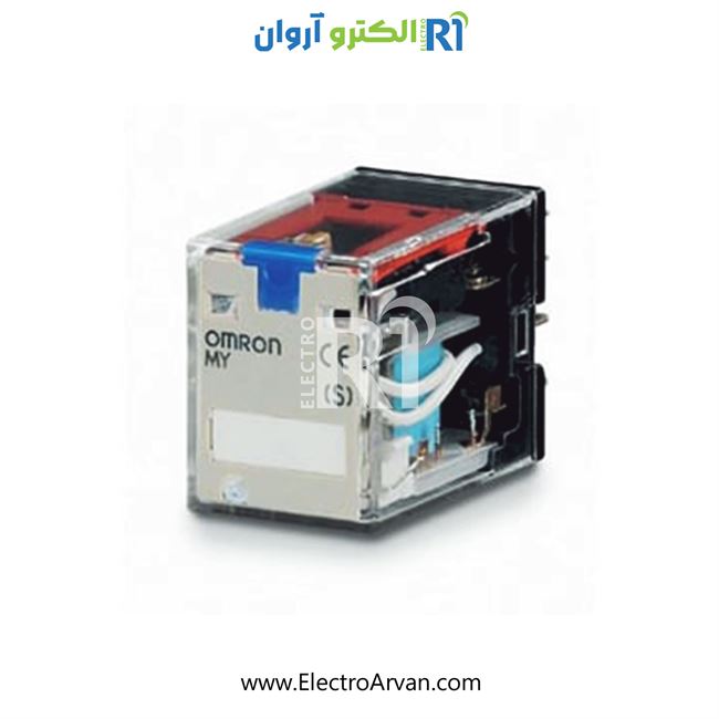 رله کمکی امرن4 کنتاکت   MY4IN 24DC                       