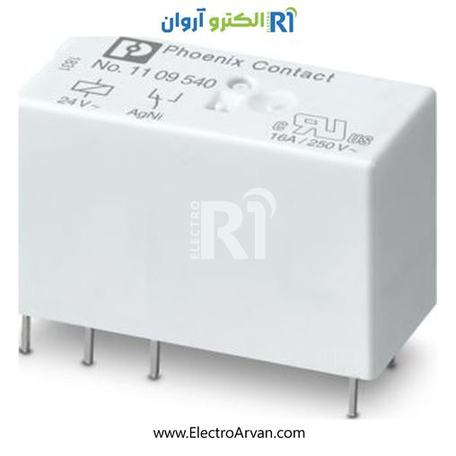 رله سوزنی 24AC تک کنتاکت - 1109540- REL-MR-BL-24AC/21HC
