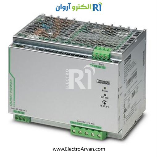 منبع تغذیه فونیکس کنتاکت 40آمپر-2866789-QUINT-PS/1AC/24DC/40