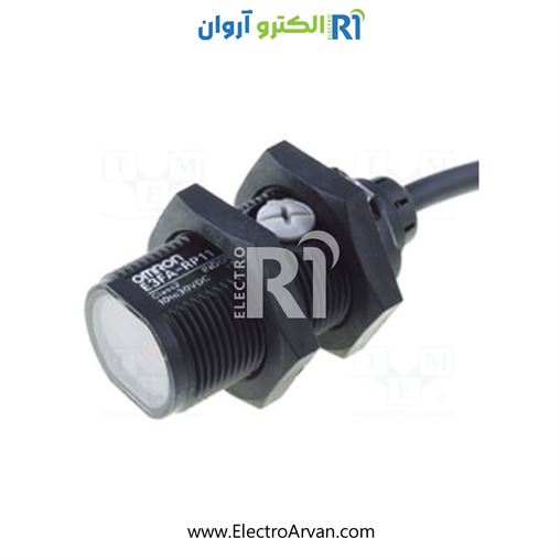 چشم قطر 18 رفلکتوری سیمدارNPN -  E3FA-RN11