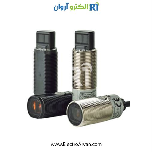 چشم قطر 18 مقابل هم سوکتی PNP -  E3FA-TP22 