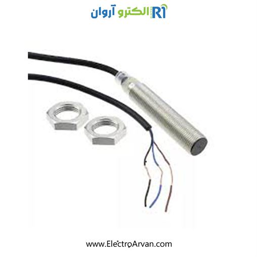 سنسور قطر 12 سیمدار بلند NPN -  E2B-M12LS04-WP-C1        