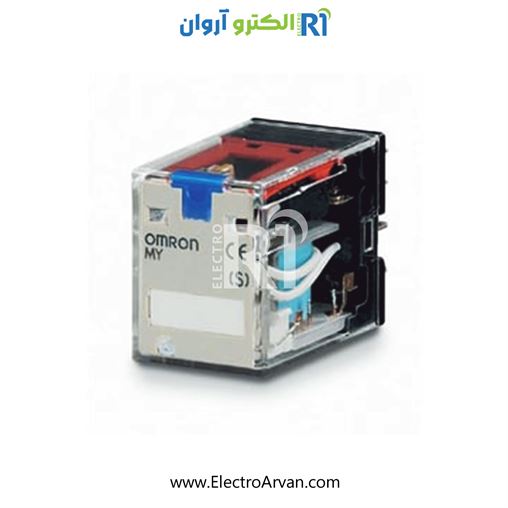 رله4 کنتاکت 24DC-  MY4IN 24DC                       